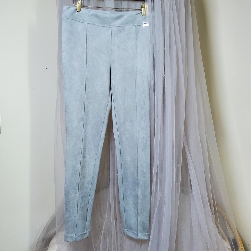Calvin Klein Pants Leggings  Faux Suede M Soft Whimsigoth Going Out Office Cas
